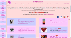 Desktop Screenshot of craftbits.co.uk