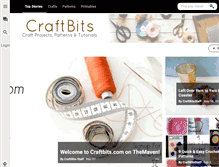 Tablet Screenshot of craftbits.com
